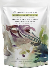 Соль для ванны с маслами сливы какаду и эвкалипта «Kakadu plum + Eucalyptus»