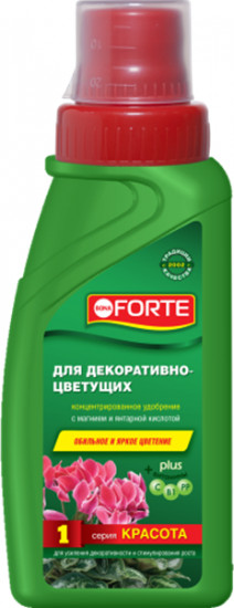Жидкое минеральное удобрение для декоративно-цветущих растений