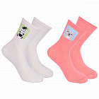 белый-коралловый