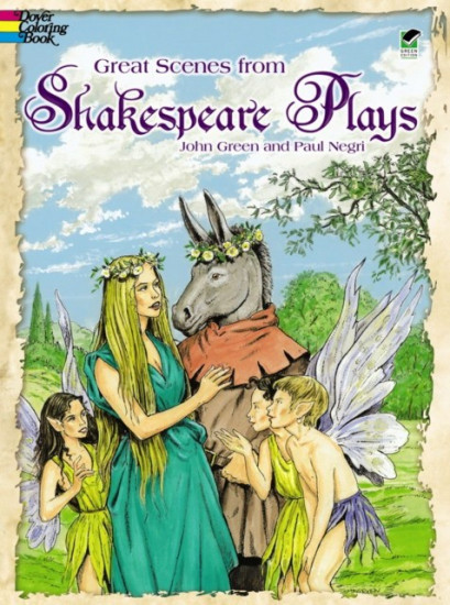 Great Scenes from Shakespeare’s Plays Coloring Book