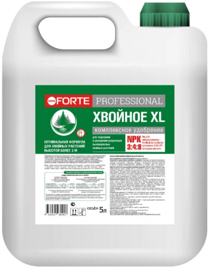 Удобрение жидкое для высокорослых «Хвойное XL»