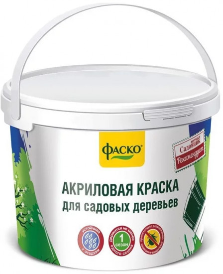 Краска акриловая для деревьев