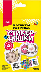 Набор для изготовления магнитов из гипса «Весёлые друзья»