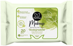 Салфетки влажные для снятия макияжа биоразлагаемые «Biodegradable»