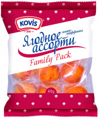 Мини-маффины с начинкой «Ягодное ассорти»