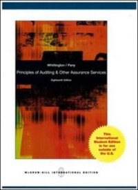 Principles of auditing and other assurance services with CD