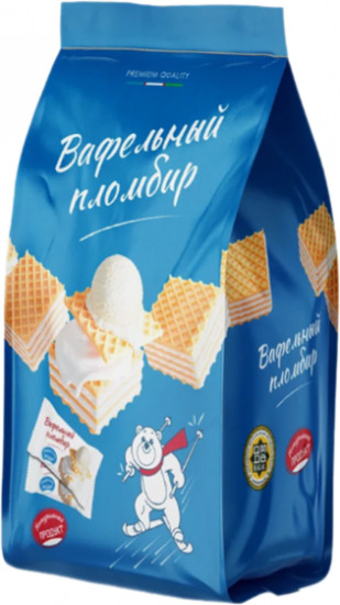 Вафли со вкусом пломбира