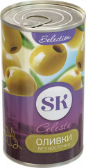 Оливки зеленые без косточки