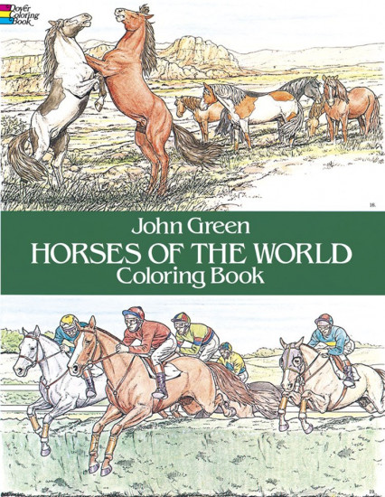 Horses of the World Coloring Book