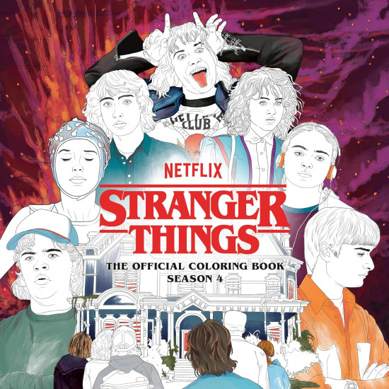 Stranger Things. The Official Coloring Book. Season 4