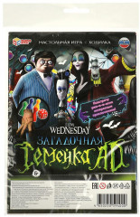 Игра-ходилка настольная «Загадочная семейка AD. I love Wednesday»