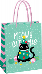 Пакет подарочный «Meowy Christmas»