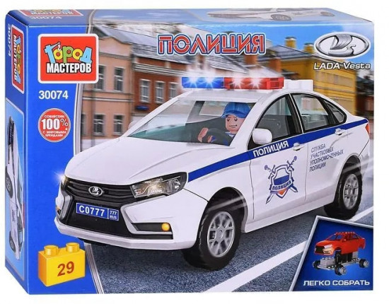 Конструктор «Lada Vesta: Полиция»