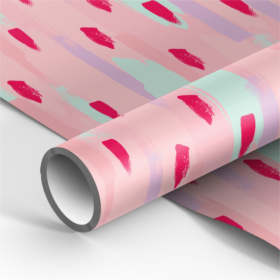Бумага упаковочная «Stylish pink»