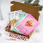 Набор новогодний из масок и масла для ухода за кутикулой