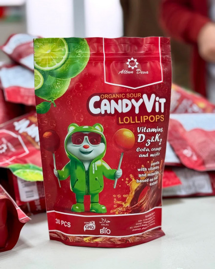 Леденцы без сахара с витаминами и минералами «Candy Vit»