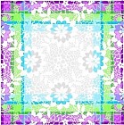 Салфетка гладкотканая пестротканая "Mosaico" (Cleanelly Collection, 50х50)