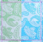 Салфетка гладкотканая пестротканая "Paisley" (Cleanelly, 50х50)