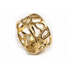 Кольцо «Индиго» (покрытие - позолота)