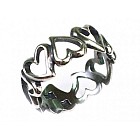 Кольцо «Котильон» (покрытие - черненое серебро)