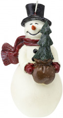 Свеча декоративная «Festive snowman»