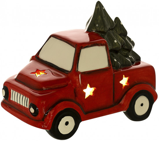 Декор новогодний с подсветкой «Magic truck»