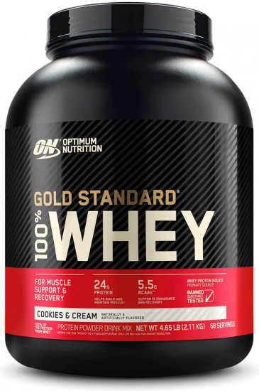 Протеин сывороточный 100% Whey «Печенье со сливками. Cookies & Cream»