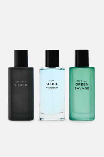 Набор туалетной воды «Silver Green Savage Seoul»