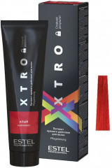 Пигмент прямого действия для волос «XTRO Black», оттенок Алый