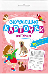 Обучающие карточки. Питомцы
