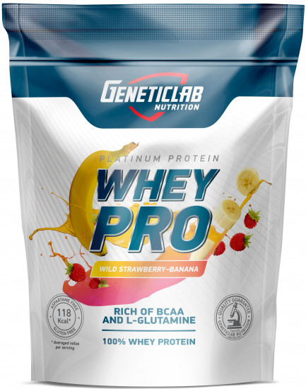 Протеин сывороточный Whey Pro «Банан-земляника»