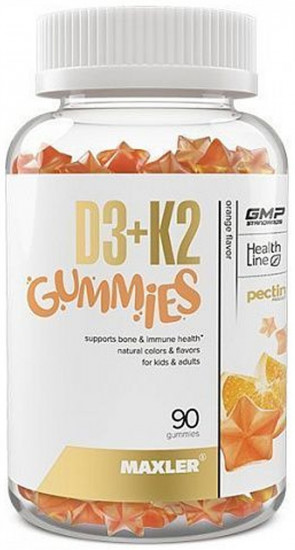 Витамины для детей «D3+K2 Gummies»