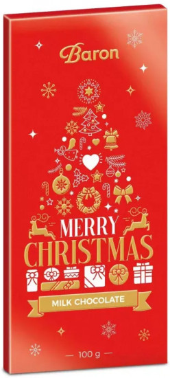 Шоколад молочный «Merry christmas»