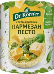 Хлебцы рисовые «Пармезан и песто»