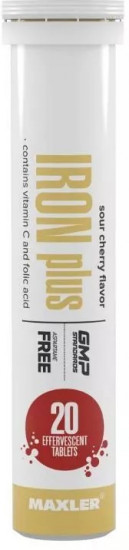 Таблетки шипучие «Iron Plus»