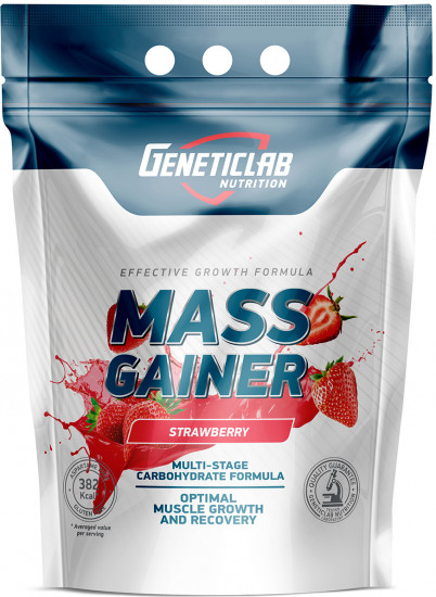 Гейнер Mass Gainer «Клубника»