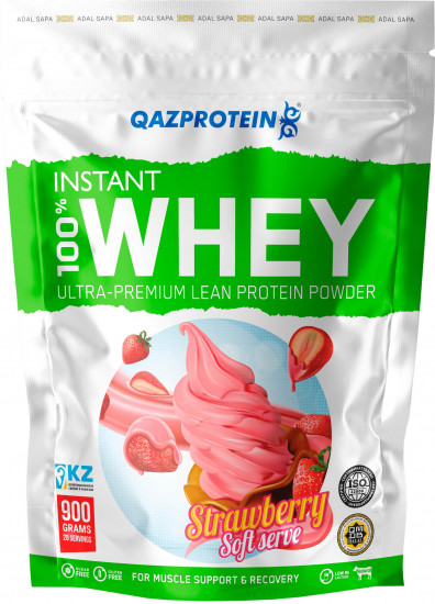Протеин со вкусом клубничного мороженого «100% Instant Whey»