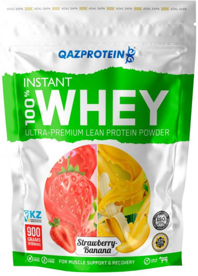 Протеин со вкусом клубника-банан «100% Instant Whey»
