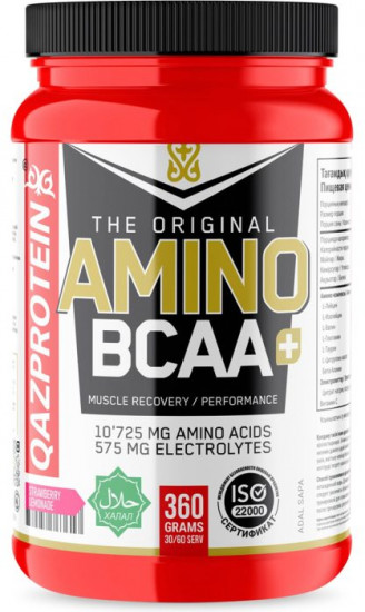 Комплекс аминокислот со вкусом клубники «Amino BCAA+»