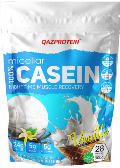 Протеин казеиновый со вкусом ванильного мороженого «100% Micellar Casein»