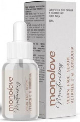 Сыворотка для сияния и увлажнения кожи лица «Vegan Vitamin С & Kombucha»