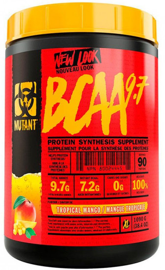 Комплекс аминокислот со вкусом тропического манго «ВСАА 9.7. Tropical mango»