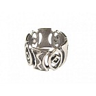 Кольцо «Луанда» (покрытие - черненое серебро)