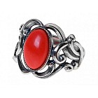 Кольцо «Монферран» (покрытие - черненое серебро)