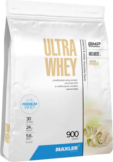 Протеин со вкусом фисташка и белый шоколад «Ultra Whey»