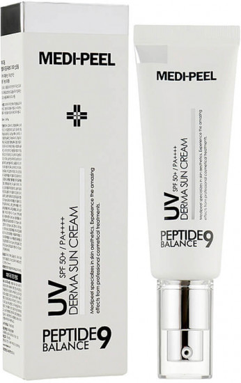 Антивозрастной солнцезащитный крем «Peptide 9 Balance UV Derma Sun Cream» SPF 50+ PA++++