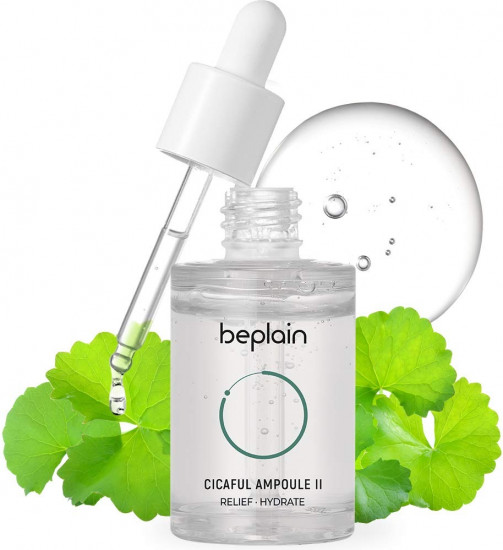 Успокаивающая ампула с центеллой «Cicaful Ampoule Beplain»