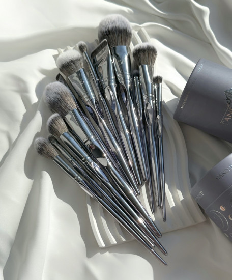 Набор кистей для макияжа «Siver Brush Set»