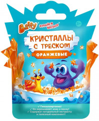 Кристаллы с треском бирюзовые