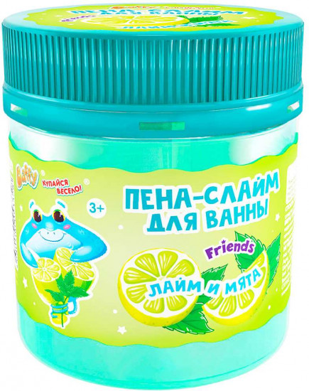 Пена-слайм для купания